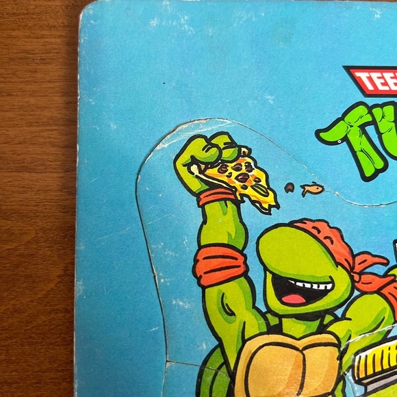 Vintage Teenage Mutant Ninja Turtles Board Puzzles Lot of 3 1990 Collectible - Picture 7 of 16